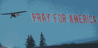 Pray For America Banner Flights