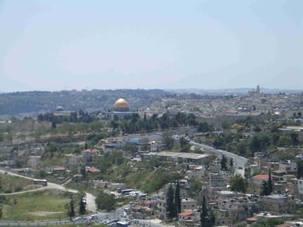  image of Jerusalem from a distance