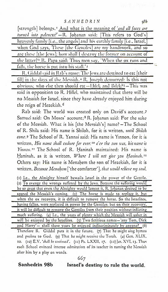 Talmud Page 317 SANHEDRIN 98b